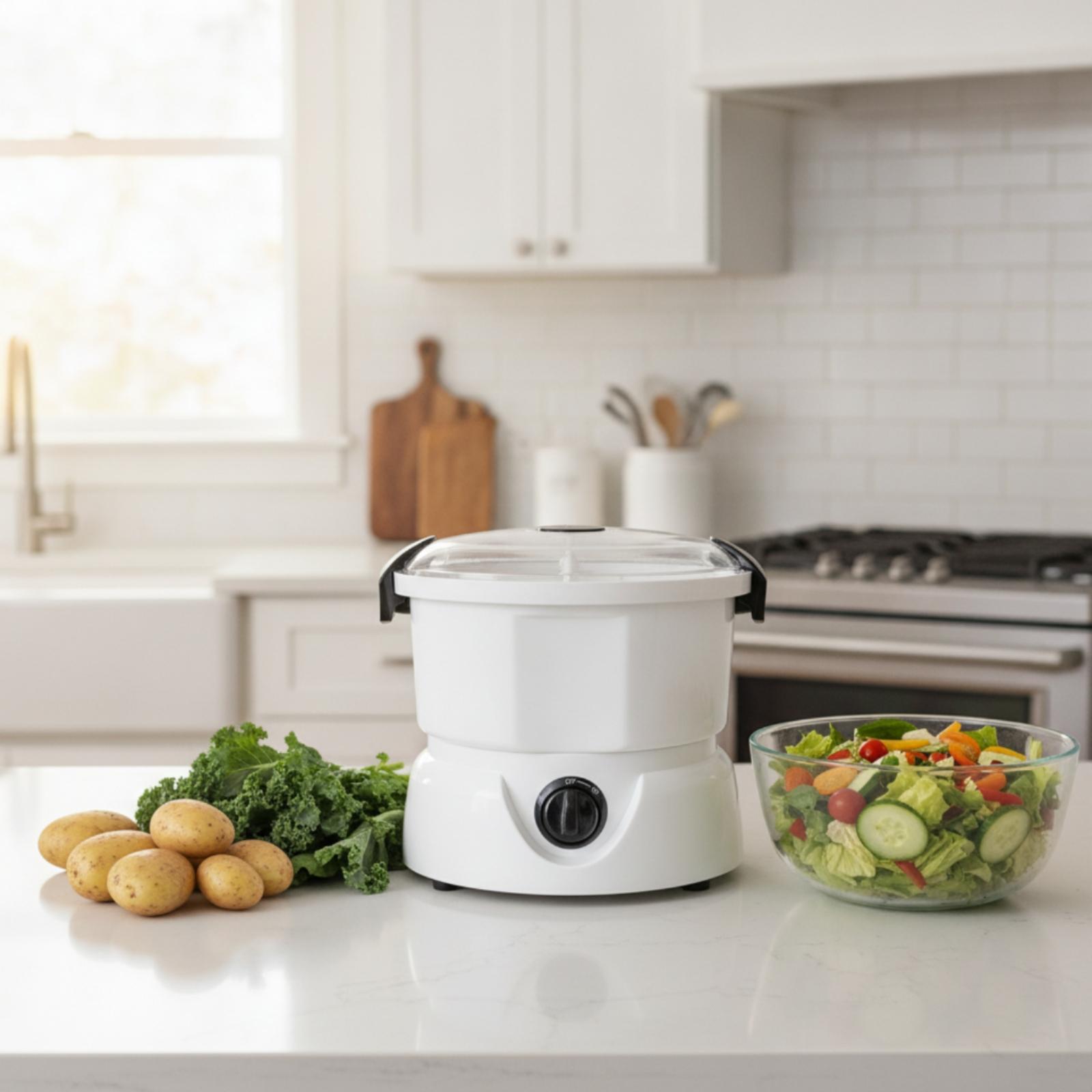 Meal Prep Potatoes - Automatic Potato Peeling Machine Compact Potato