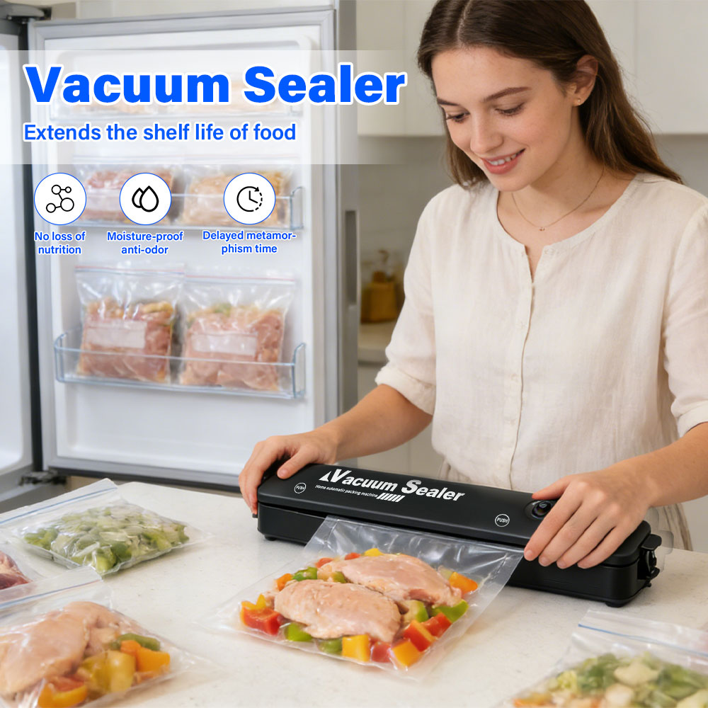 Meal Prep Vacuum Sealer - Portable Food Vacuum Sealer Machine EU/US