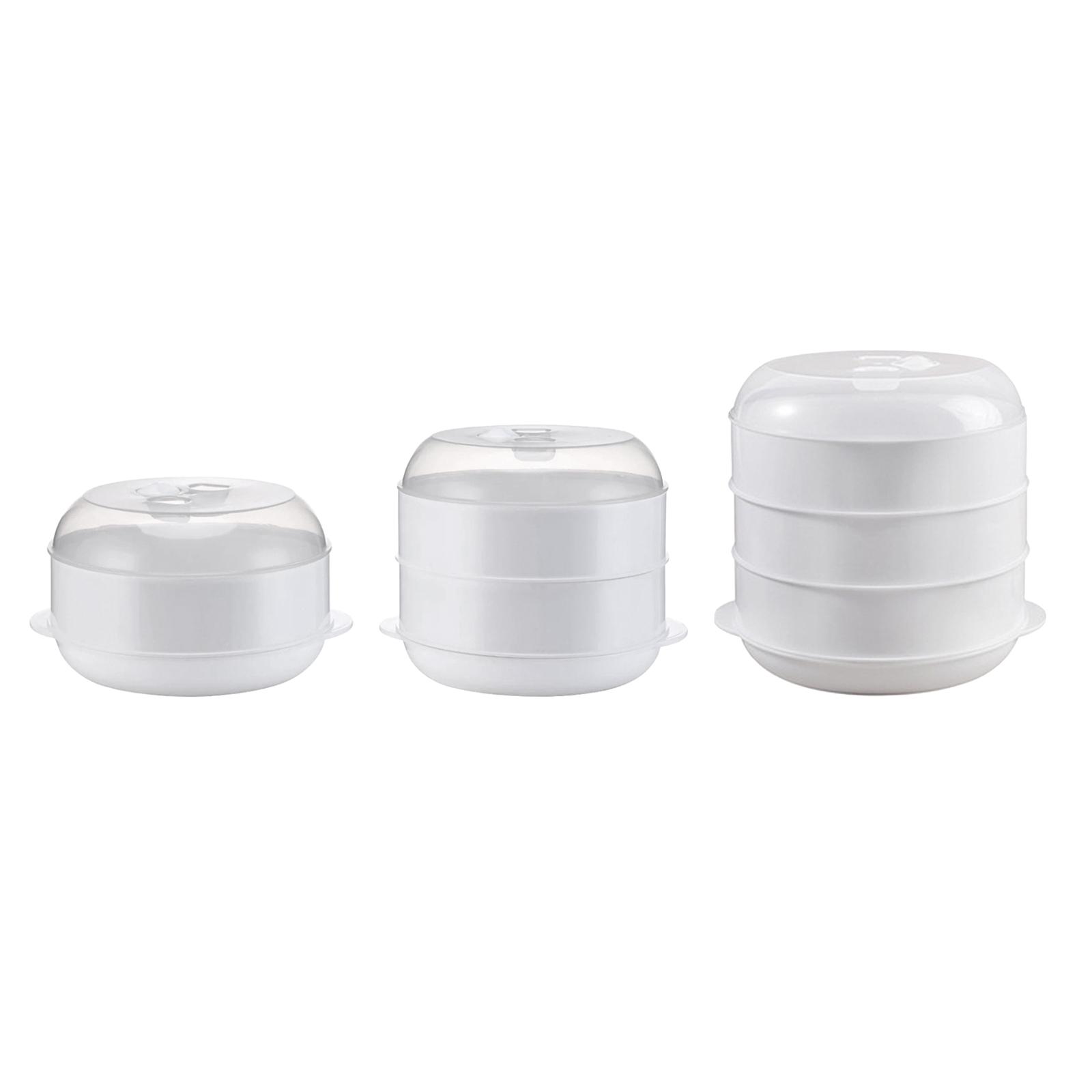 Stackable Microwave Food Steam - Meal Prep Quick ulasan dan harga