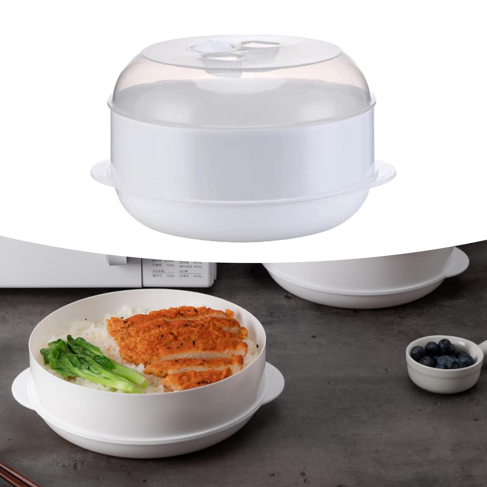 Stackable Microwave Food Steam - Meal Prep Quick ulasan dan harga