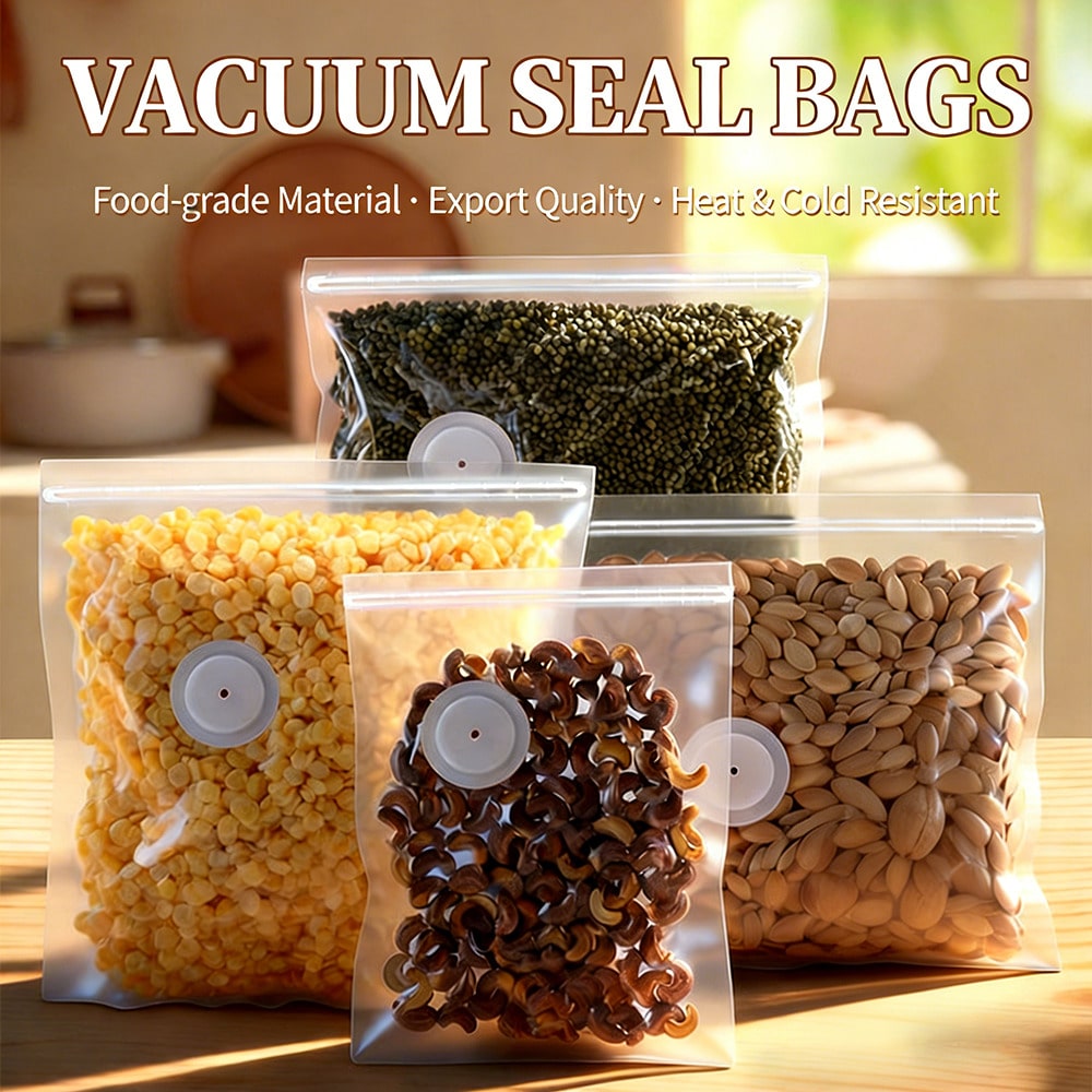 30pcs Reusable Vacuum Bags+1 C - Meal Prep Vacuum Seal ulasan dan harga