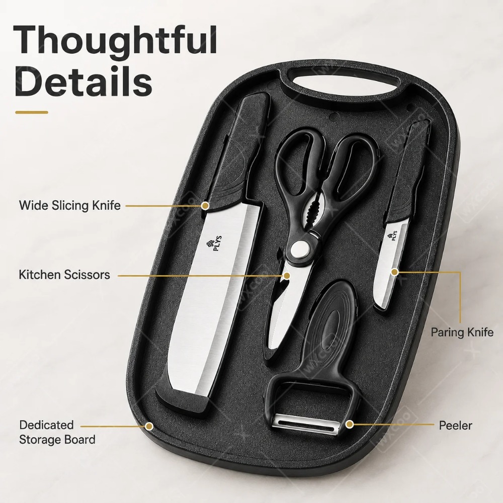 Baby Food Preparation Knife Se - Meal Prep Kit ulasan dan harga