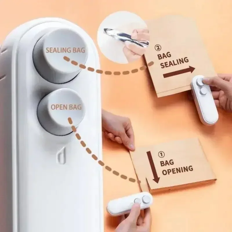 Handheld Bag Sealers USB-C Rec - Meal Prep Vacuum Seal ulasan dan harga