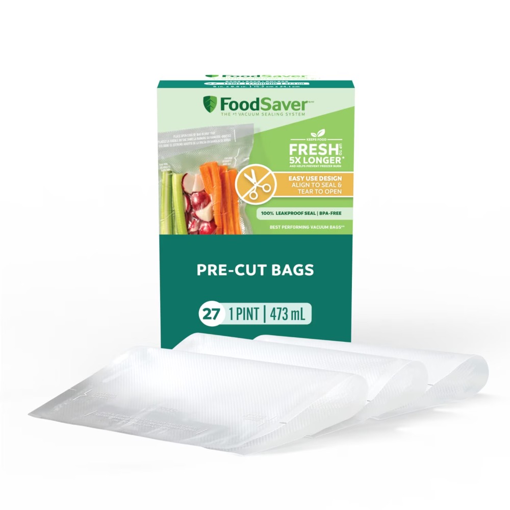 FoodSaver Pint Vacuum Seal Bag - Meal Prep Vacuum Seal ulasan dan harga