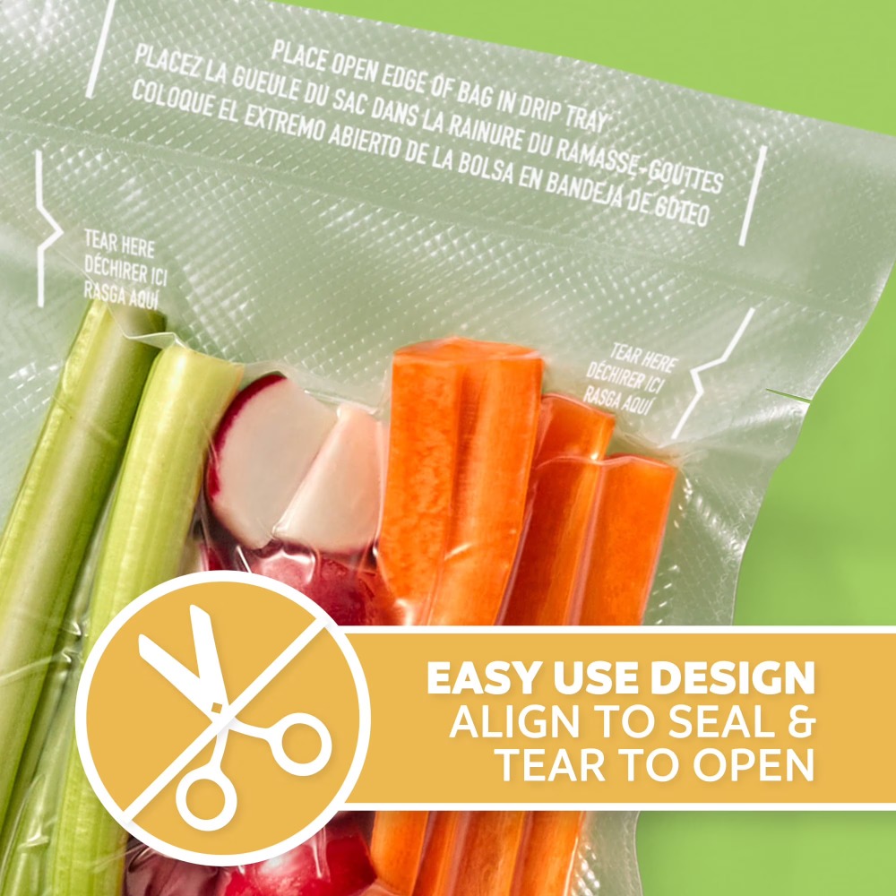 FoodSaver Pint Vacuum Seal Bag - Meal Prep Vacuum Seal ulasan dan harga