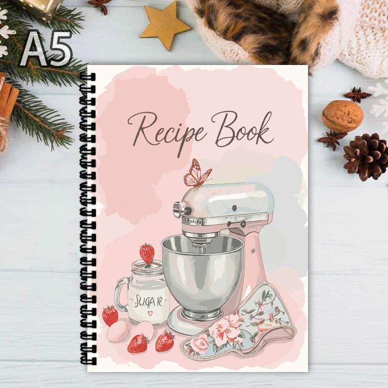 Recipe Spiral Notebook Log,Per - Meal Prep Book ulasan dan harga