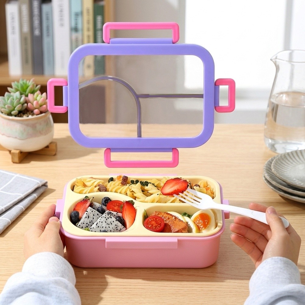 Stainless Steel Bento/Box 3 Co - Meal Prep Lunch Boxes ulasan dan harga