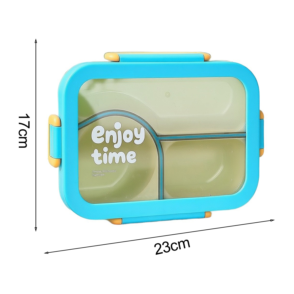 Stainless Steel Bento/Box 3 Co - Meal Prep Lunch Boxes ulasan dan harga