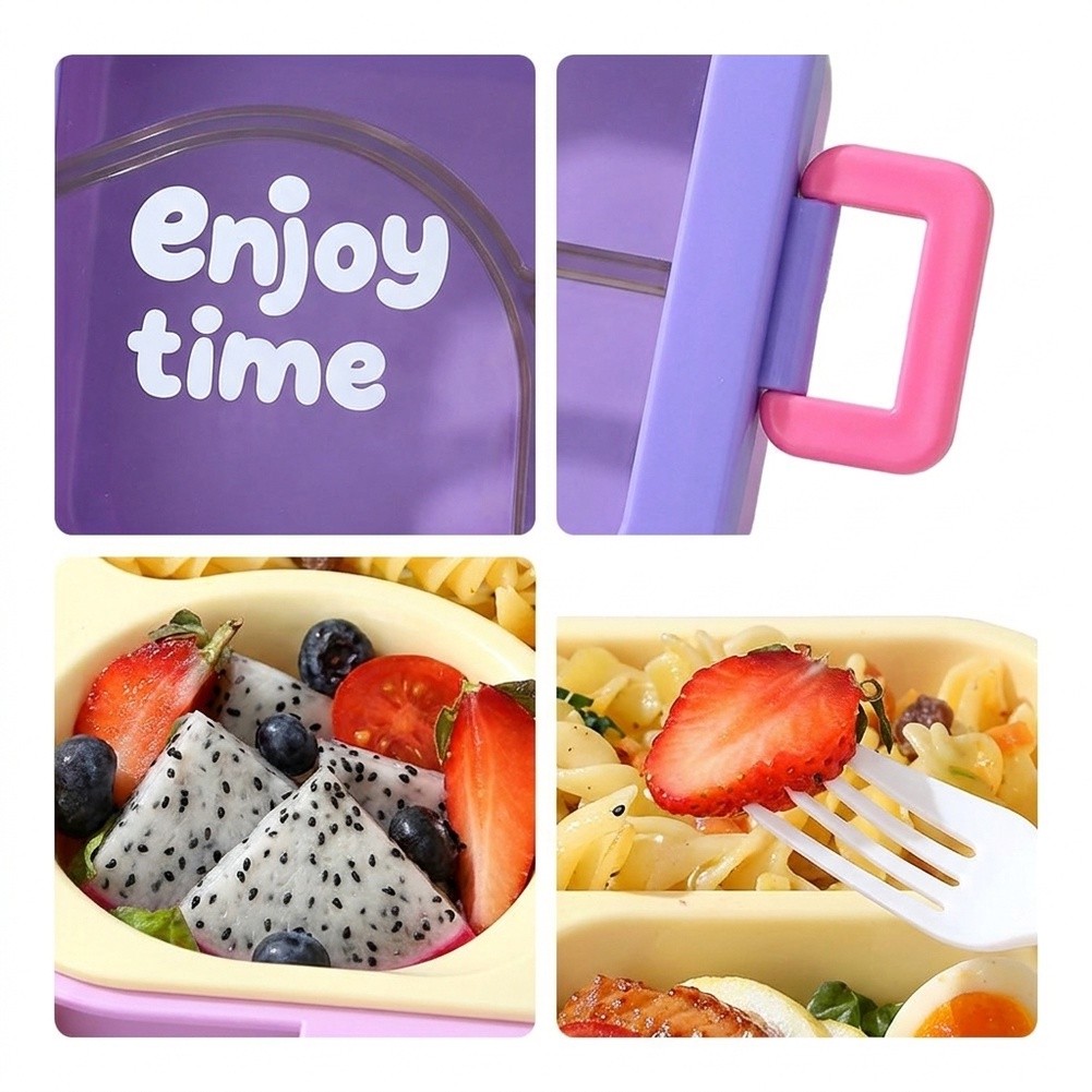 Stainless Steel Bento/Box 3 Co - Meal Prep Lunch Boxes ulasan dan harga