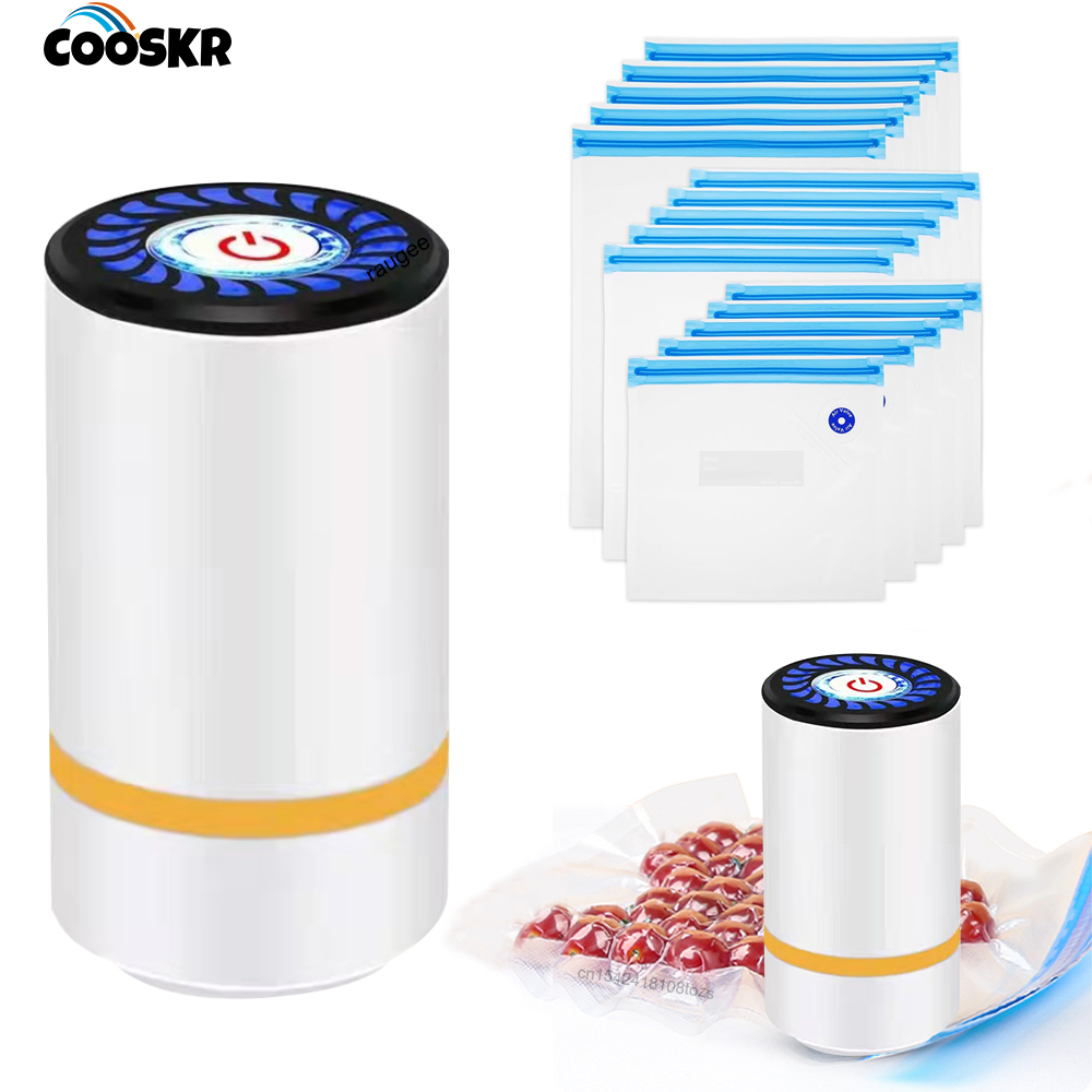 Electric Air Pump Handheld Aut - Meal Prep Vacuum Seal ulasan dan harga