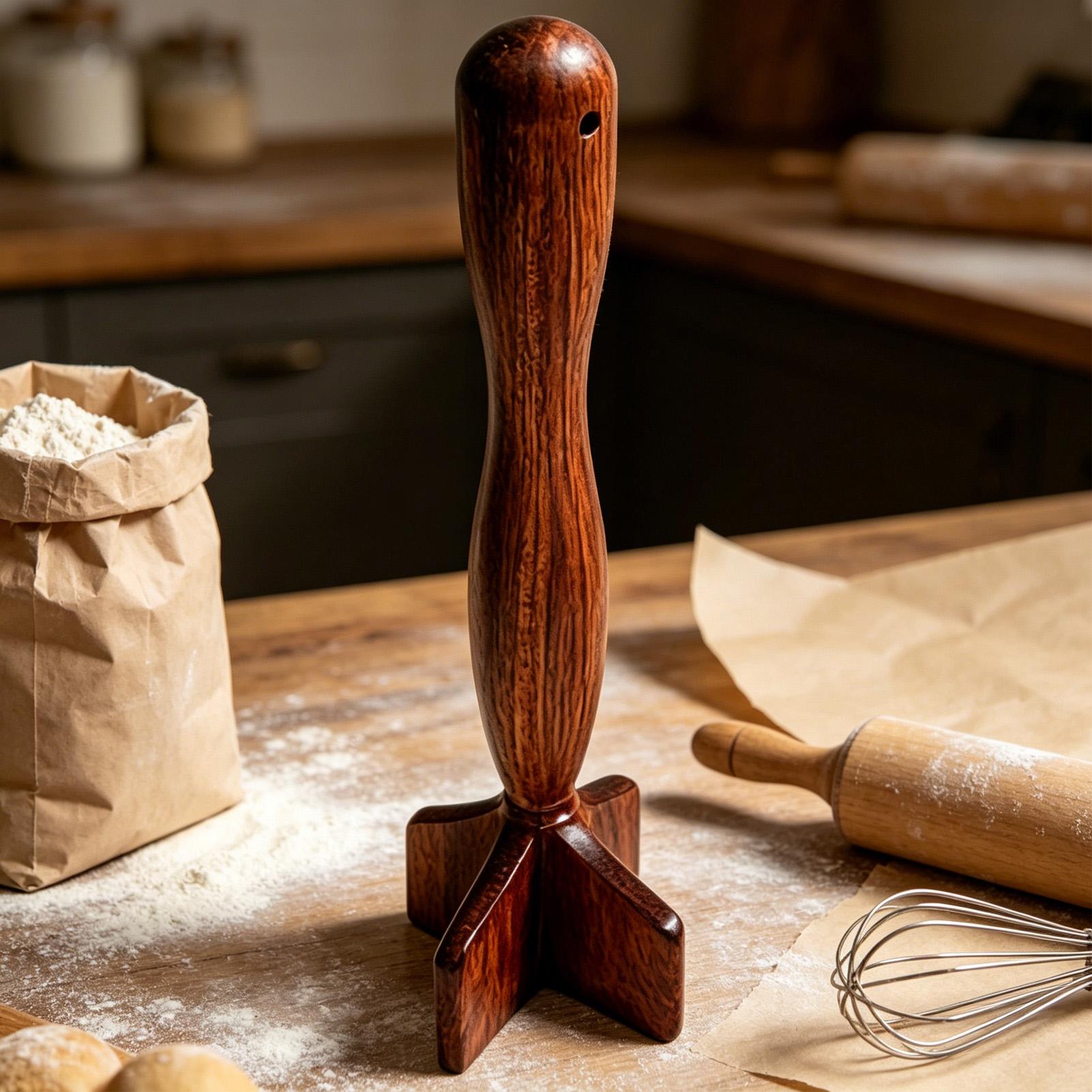 Wooden Meat Chopper Non-Scratc - Meal Prep Potatoes ulasan dan harga