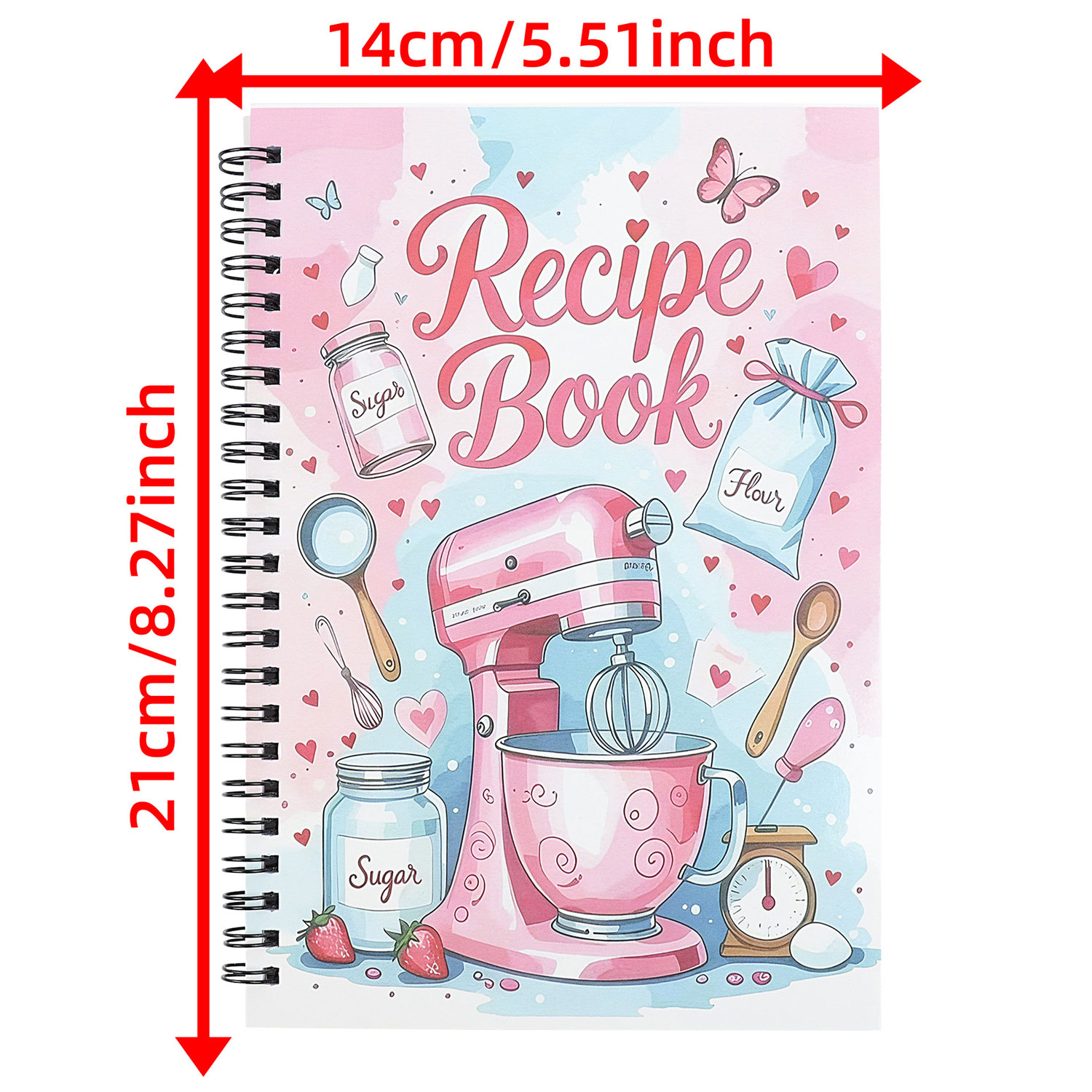 Recipe Notebook 100 Sheets Rec - Meal Prep Book ulasan dan harga