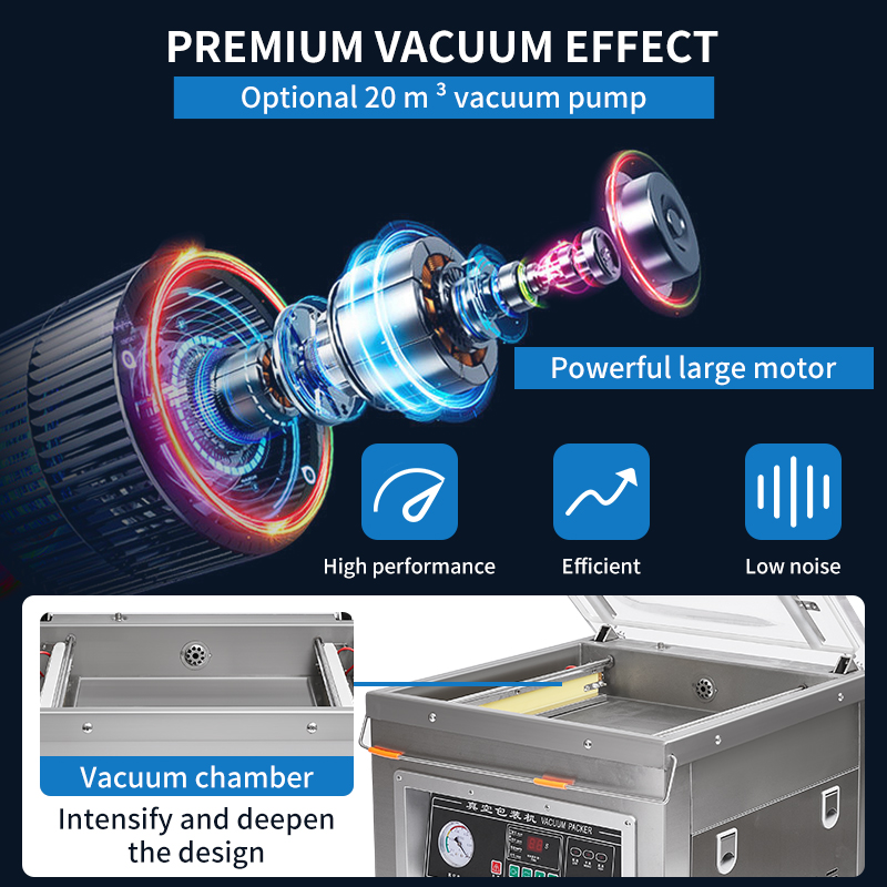Dz-400 Commercial Table Top Va - Meal Prep Vacuum Sealer ulasan dan harga