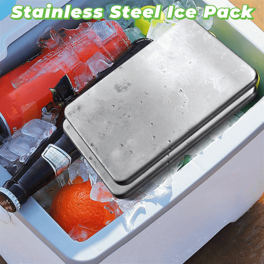 Reusable Stainless Steel Ice P - Meal Prep Quick ulasan dan harga