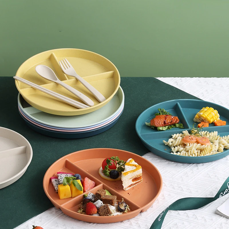 Portion Control Plate Divided  - Meal Prep Weight Loss ulasan dan harga