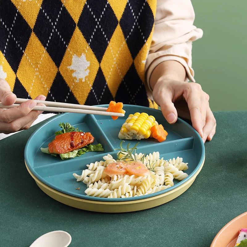 Portion Control Plate Divided  - Meal Prep Weight Loss ulasan dan harga