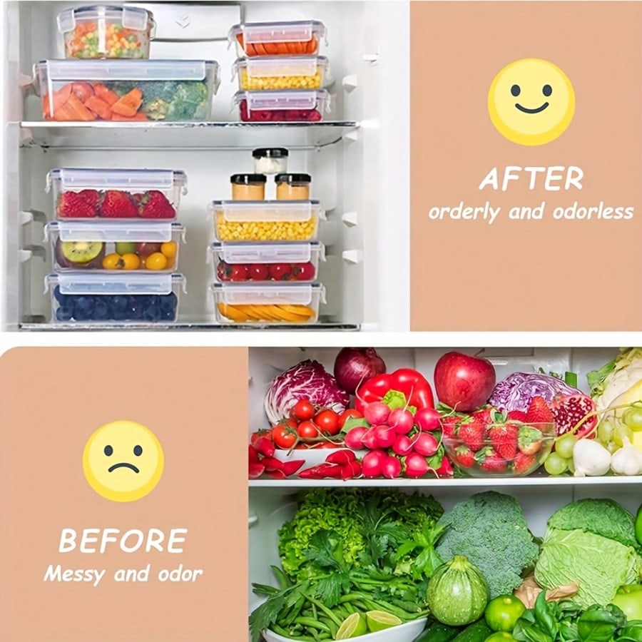 24‑Piece Meal Prep Food Contai - Meal Prep Lunch Boxes ulasan dan harga