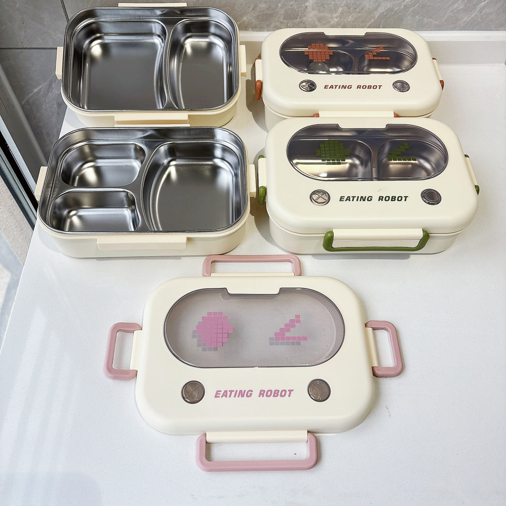 Thermal Bento Box Stainless St - Meal Prep Lunch Boxes ulasan dan harga