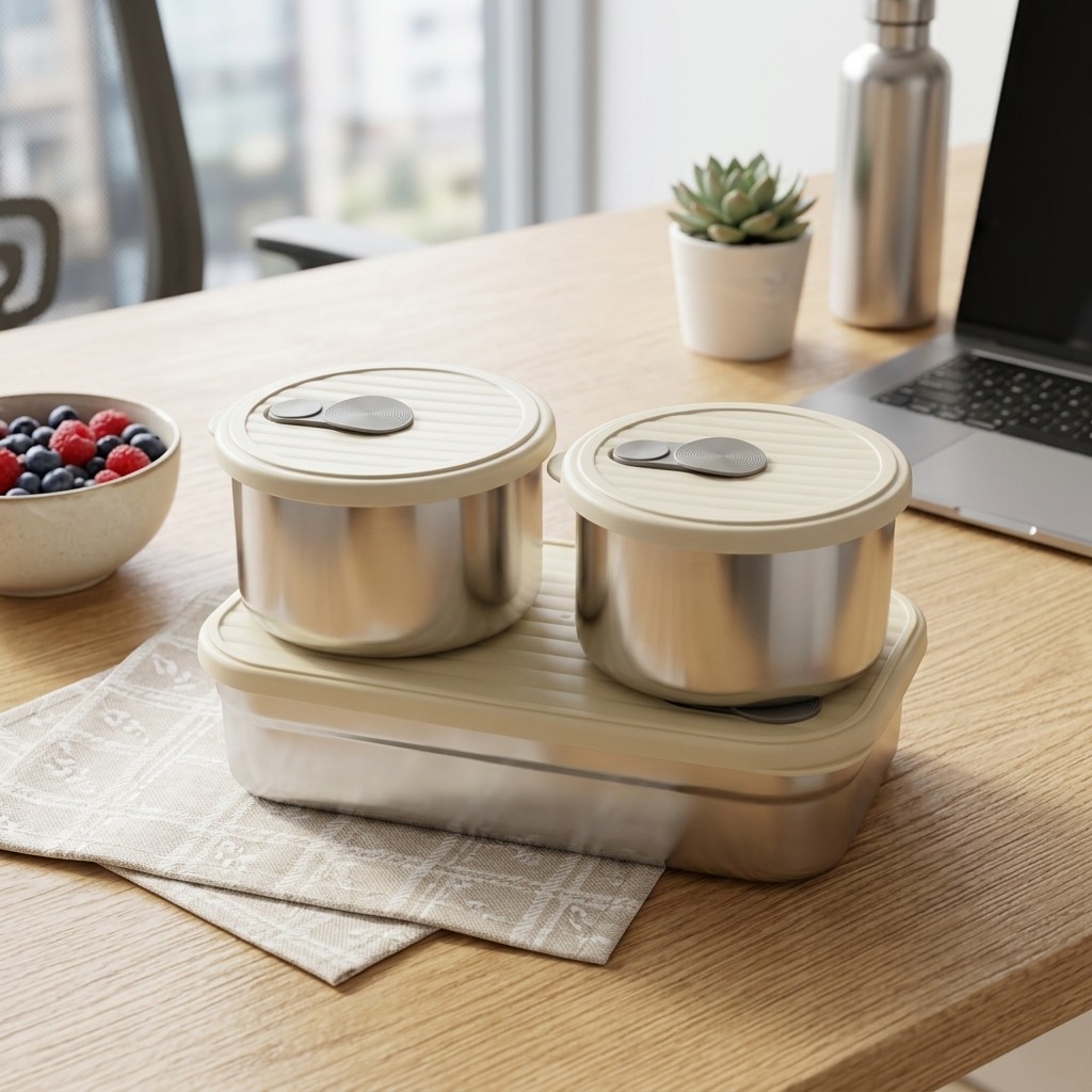 Microwave Safe 304 Stainless S - Meal Prep Lunch Boxes ulasan dan harga