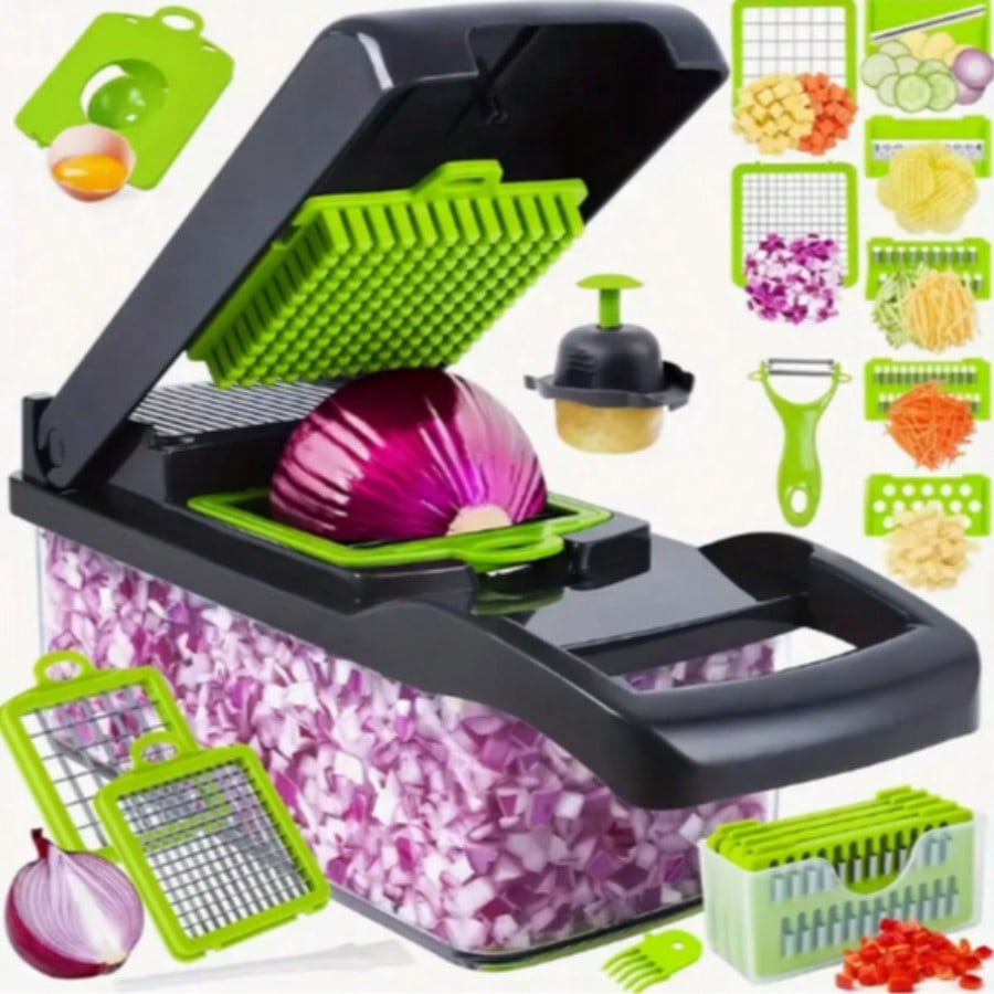 16-Piece Multi-Function Kitche - Meal Prep Potatoes ulasan dan harga