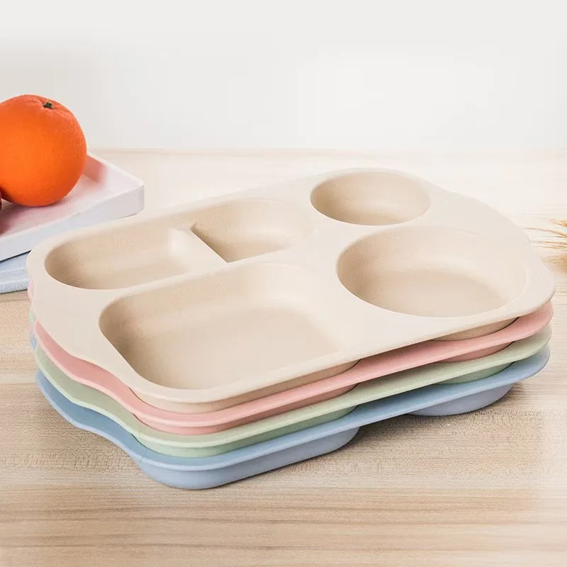 Reusable 5-Compartment Plate,  - Meal Prep Weight Loss ulasan dan harga
