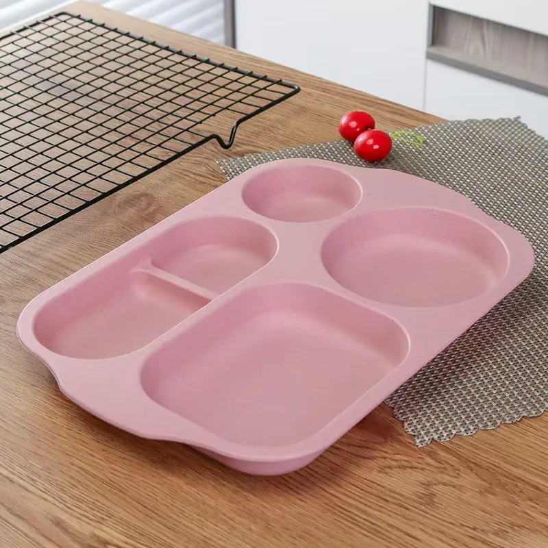 Reusable 5-Compartment Plate,  - Meal Prep Weight Loss ulasan dan harga