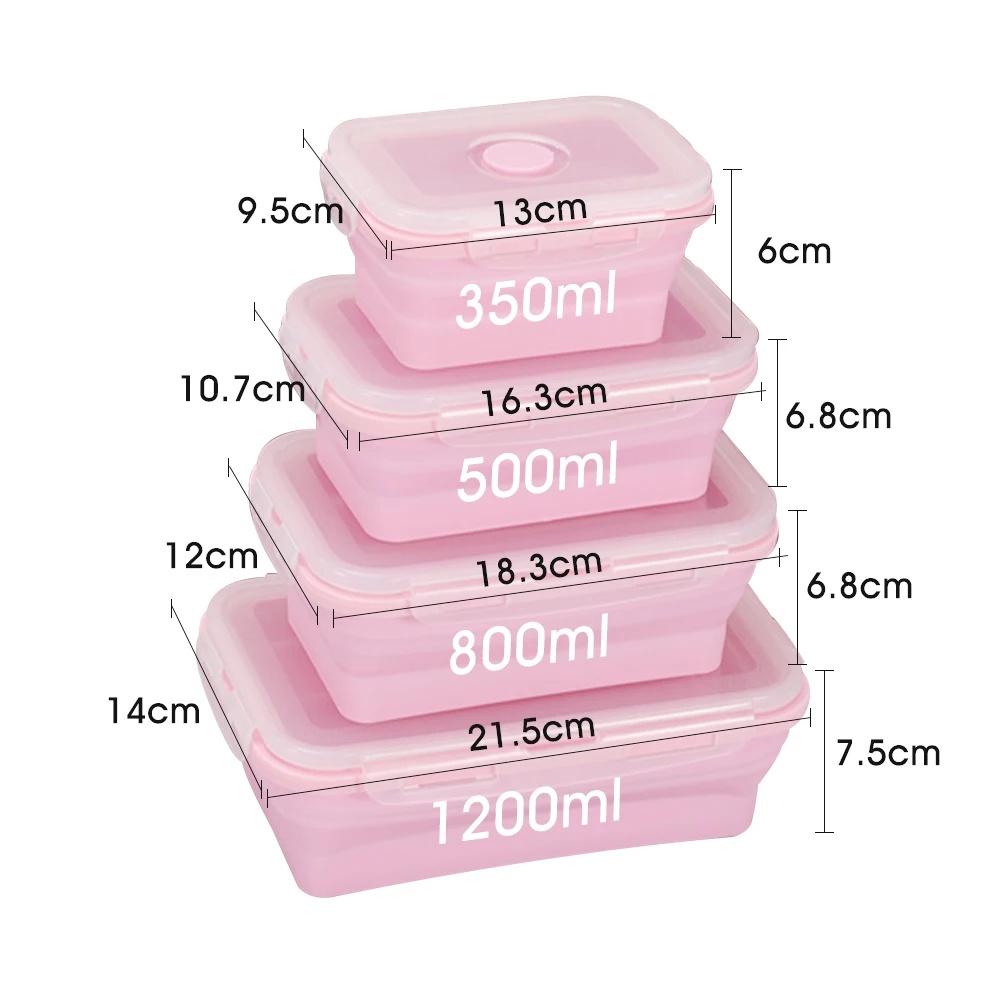 Collapsible Food Storage Conta - Meal Prep Kit ulasan dan harga