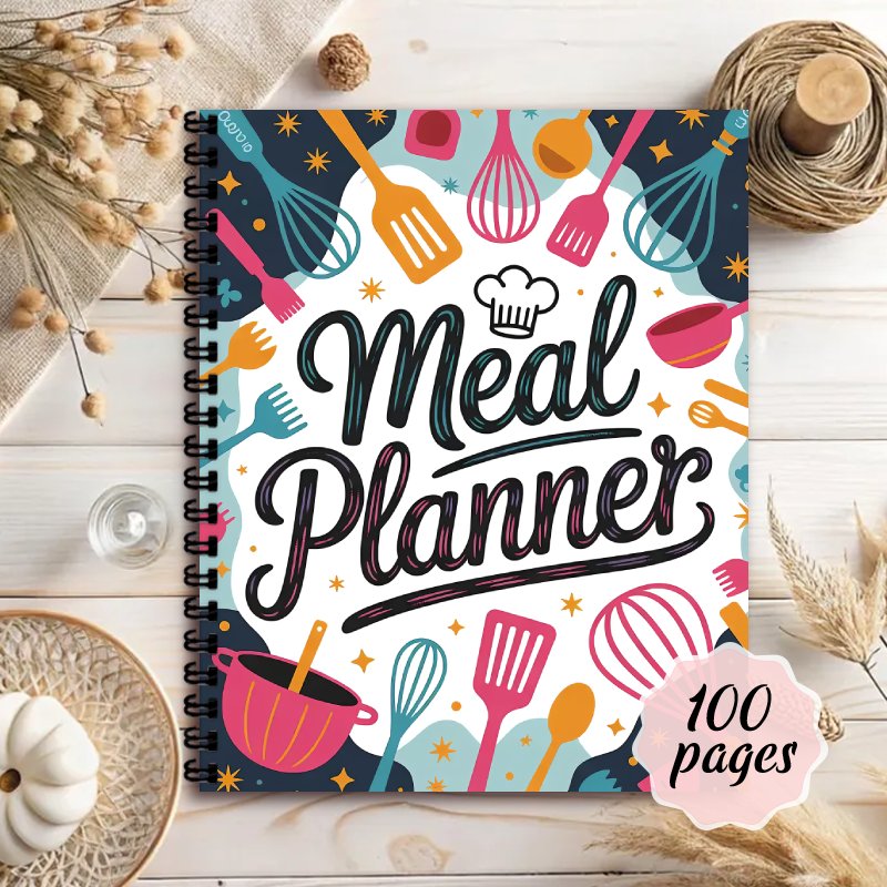 Meal Planner Notebook, Weekly  - Meal Prep Book ulasan dan harga