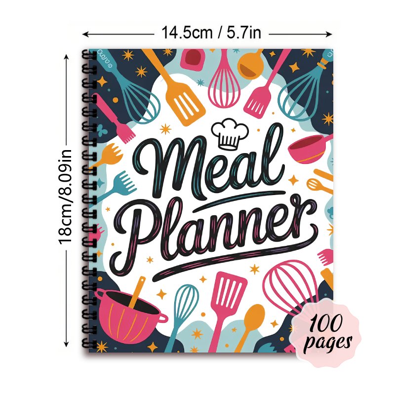 Meal Planner Notebook, Weekly  - Meal Prep Book ulasan dan harga
