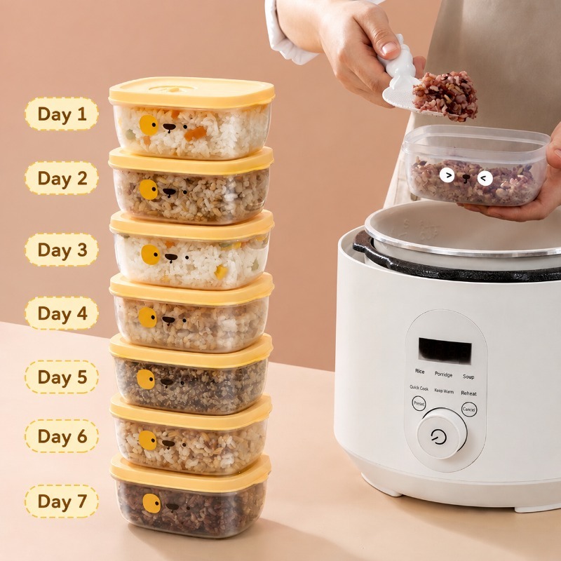 Food‑grade Portion Control Foo - Meal Prep Weight Loss ulasan dan harga
