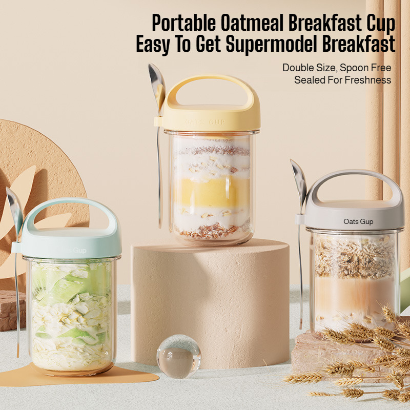 Portable Breakfast Cup Safe Le - Meal Prep Weight Loss ulasan dan harga