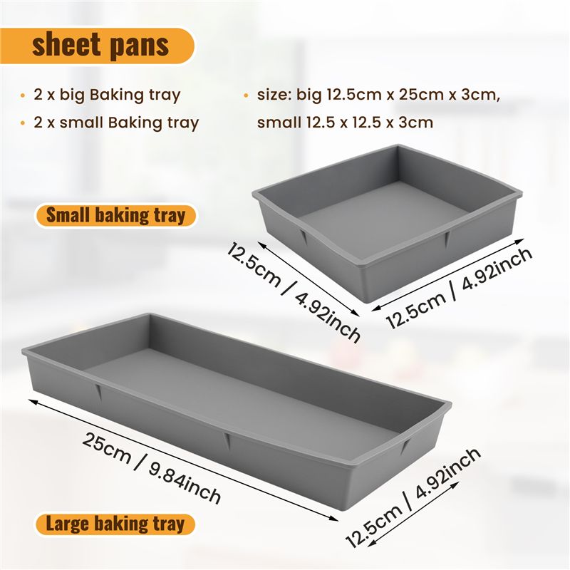 AT44-Sheet Pan Dividers For Ea - Meal Prep Kit ulasan dan harga
