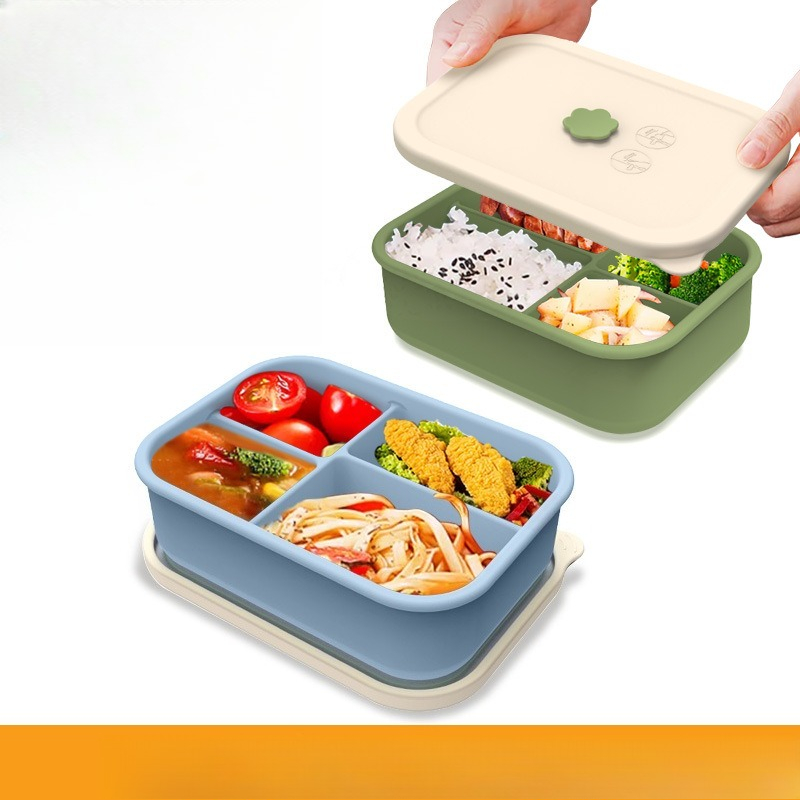 Microwave Safe Silicone Lunch  - Meal Prep Weight Loss ulasan dan harga