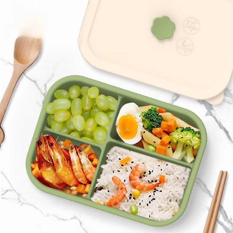 Microwave Safe Silicone Lunch  - Meal Prep Weight Loss ulasan dan harga