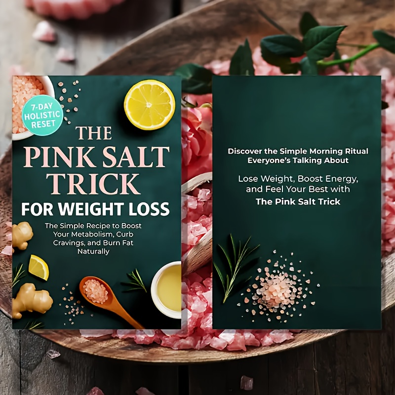 28-Day Pink Salt Diet Plan Boo - Meal Prep Book ulasan dan harga