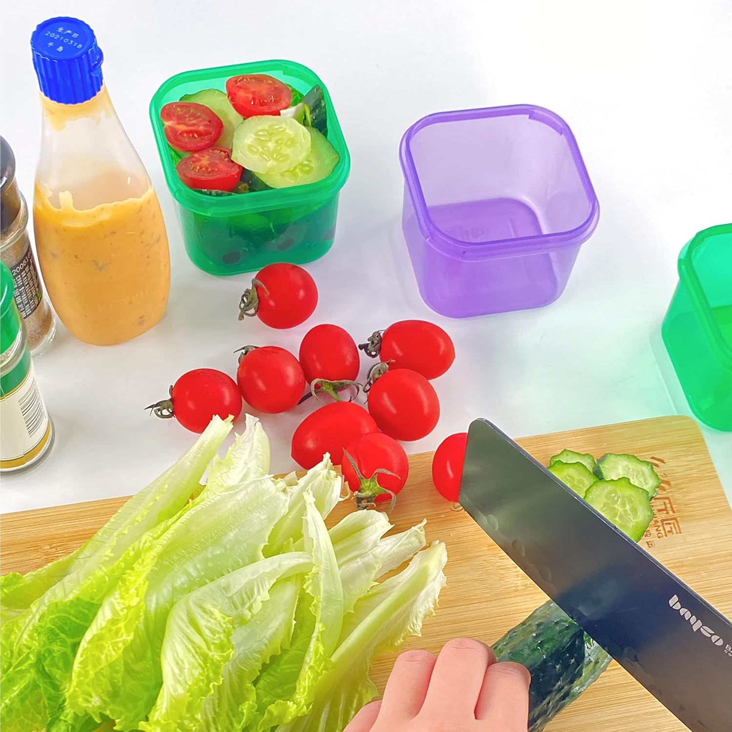 7pcs 21 Day Portion Control Co - Meal Prep Kit ulasan dan harga