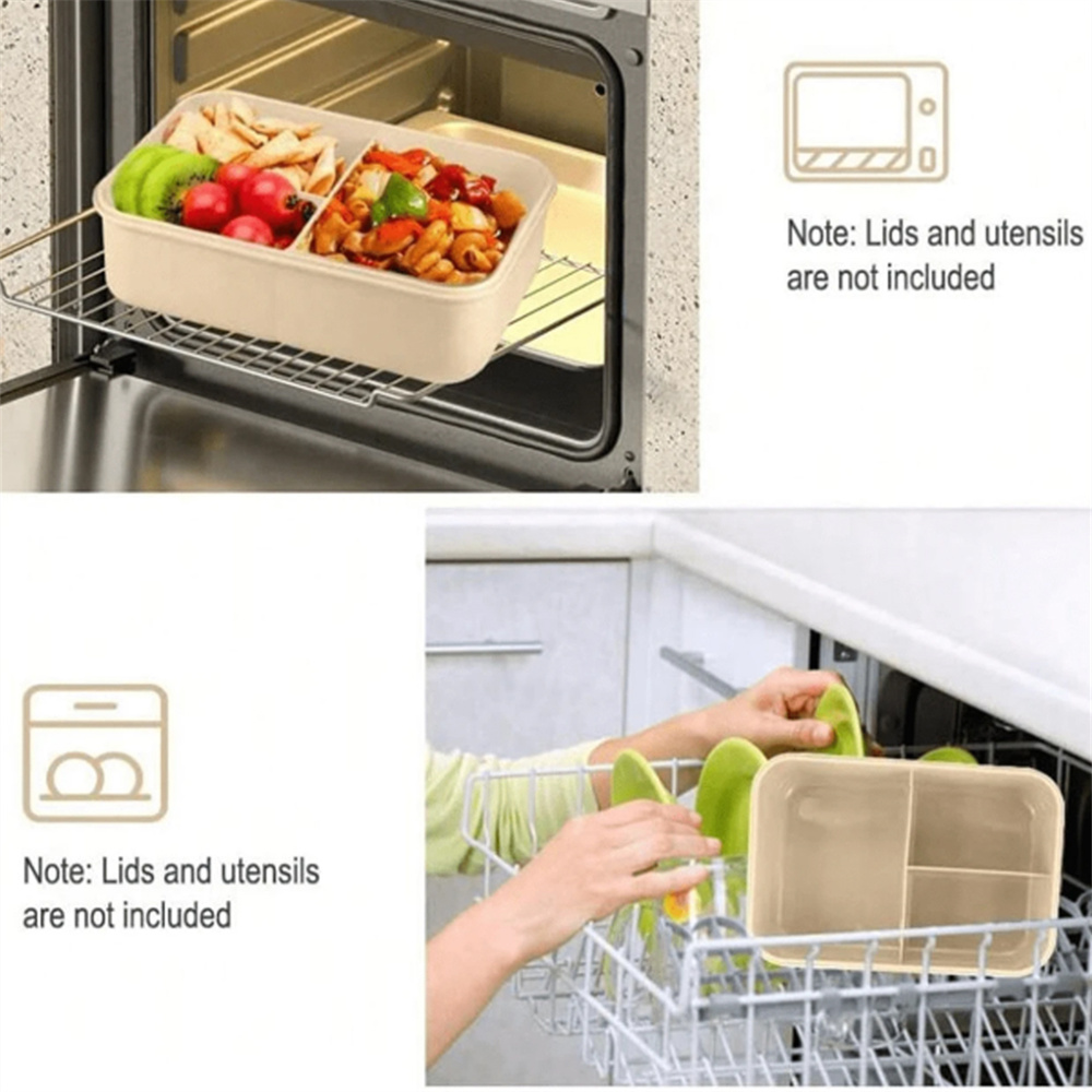 40.58oz Lunch Box with Utensil - Meal Prep Healthy Lunch ulasan dan harga