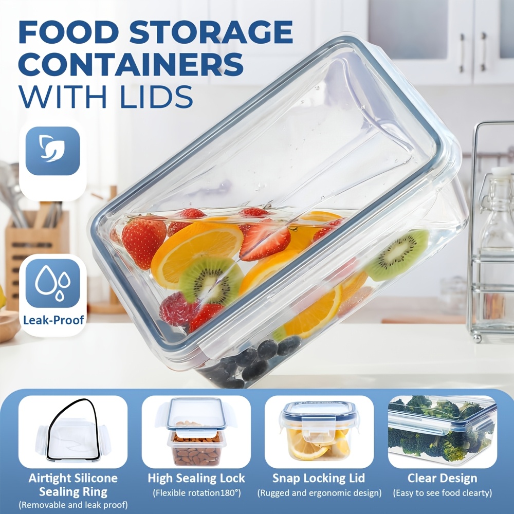 1PC Airtight Food Storage Cont - Meal Prep Lunch Boxes ulasan dan harga