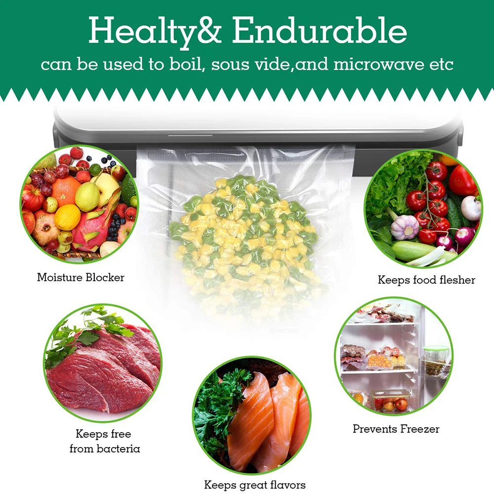 Sous Vide Roll Bags for Vacuum - Meal Prep Vacuum Sealer ulasan dan harga